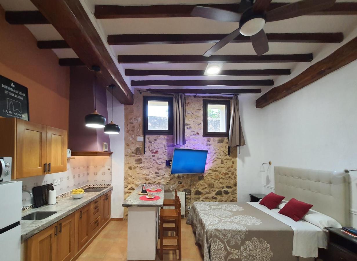 La Muntanya - Apartamentos Rural Guadalest Benimantell Kültér fotó